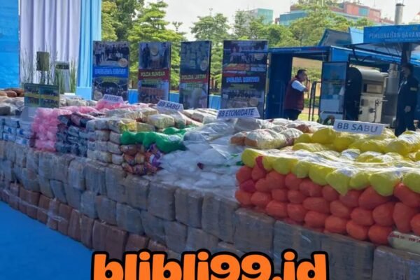 Warna-warni 214,84 Ton Narkoba yang Bakal Dimusnahkan Presiden
