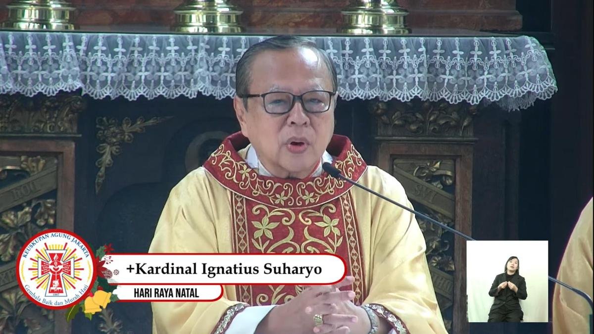 Kardinal Suharyo: Korupsi Merendahkan Martabat Luhur Manusia